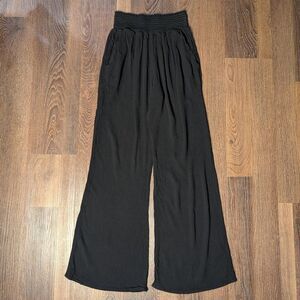 Women's "Brand New Me"  Wide Leg Pants Crinkled Textured Boho SZ S/M